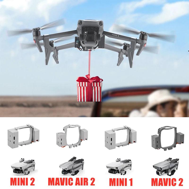 Drone Tablet Mount - Sistema Airdrop para Dron DJI Mavic
