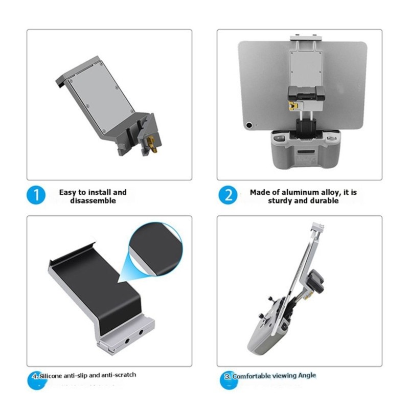 Soporte de Aluminio para Table - Drone Tablet Mount reseña y precio
