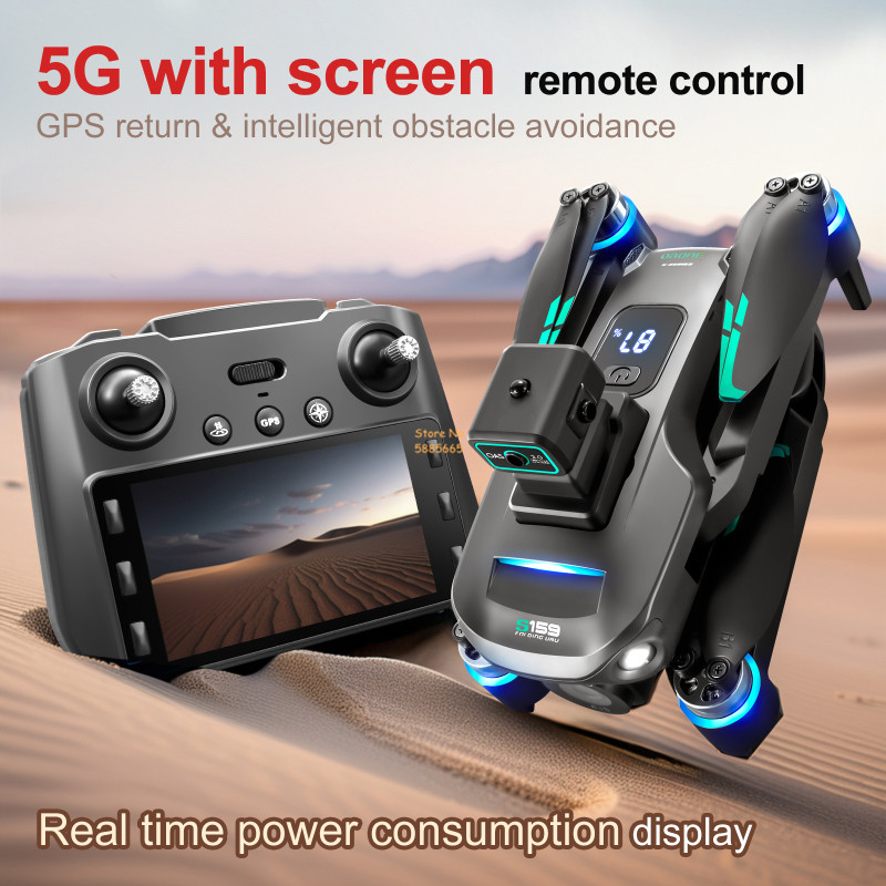 8K Cámara Dual 5G WIFI FPV Con - Drone Power Bank reseña y precio
