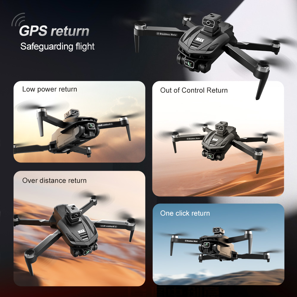 V168 PRO Max GPS Drone 8K Prof - Drone Power Bank reseña y precio