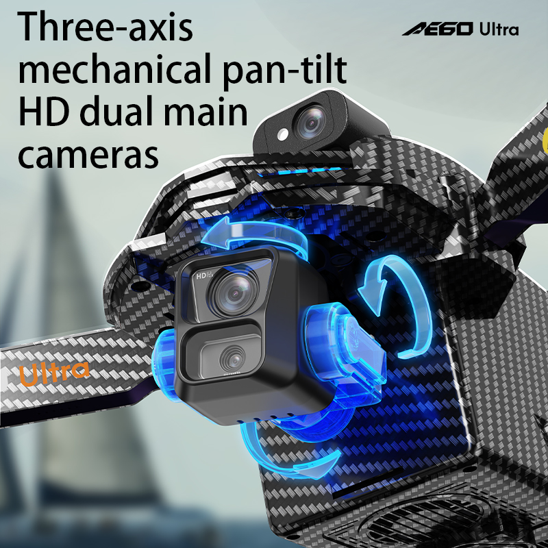 AE60 GPS Drone profesional 8K  - Drone Controller Screen reseña y precio