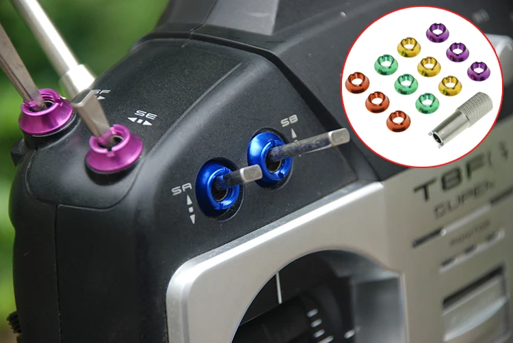 12 interruptores de radiocontr - Drone Control Stick reseña y precio