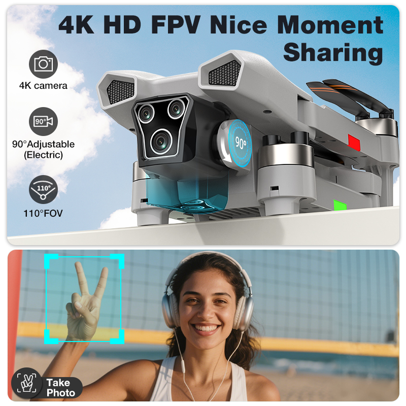 NUEVO Dron L017 Pro con Motor  - Drone Power Bank reseña y precio