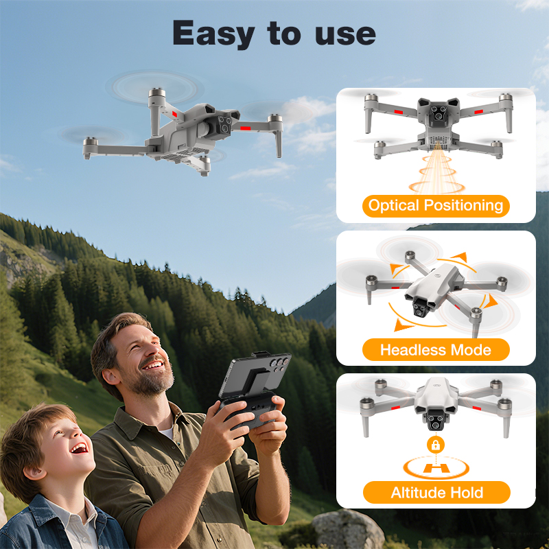 NUEVO Dron L017 Pro con Motor  - Drone Power Bank reseña y precio